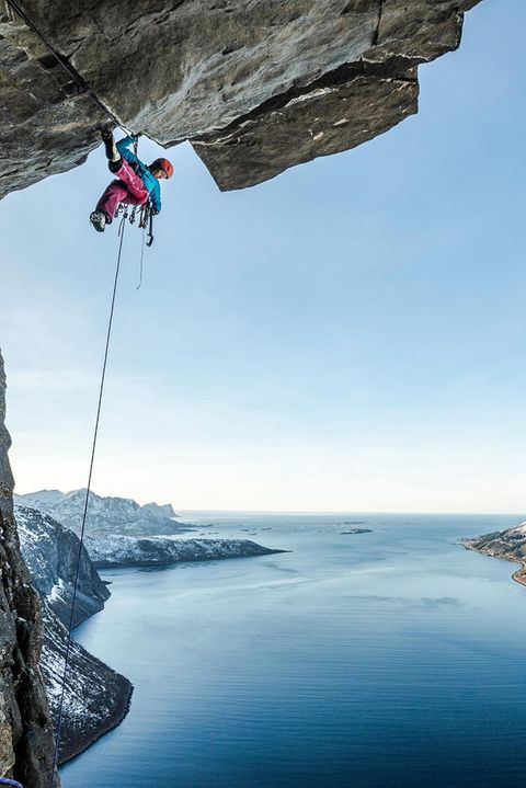Die Bergkönigin im Einsatz: Die Profibergsteigerin hat ihren Weg in einer Männerdomäne gefunden 