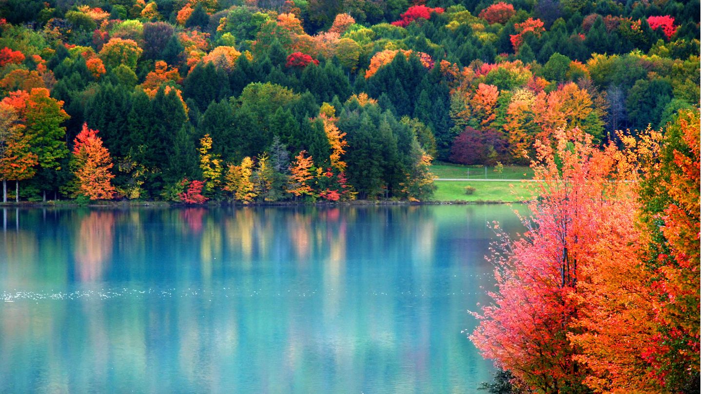 Indian Summer in Pennsylvania, USA