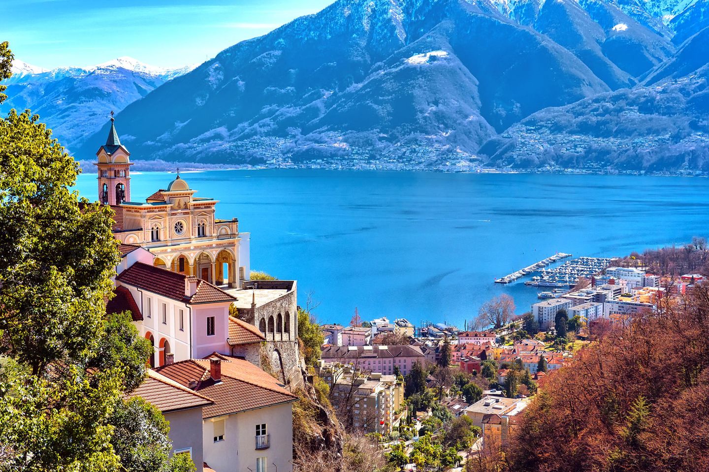 Locarno in der Schweiz