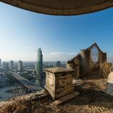 Blick vom Ghost Tower in Bangkok
