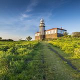 Lecuhtturm auf der Insel Ons