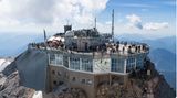 Gipfelplateau  auf der Zugspitze