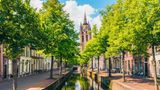Kanal in Delft