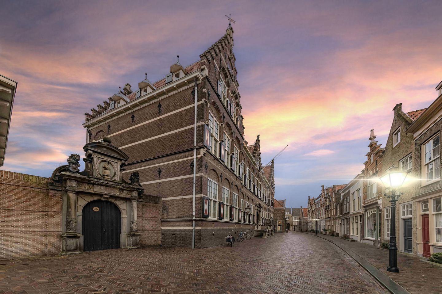 Wolkiger Himmel in Dodrecht
