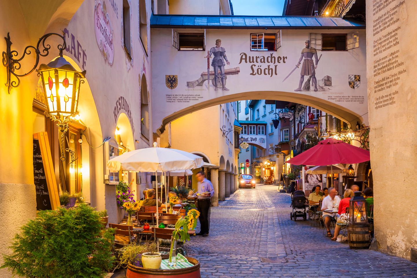 Altstadt von Kufstein, Österreich