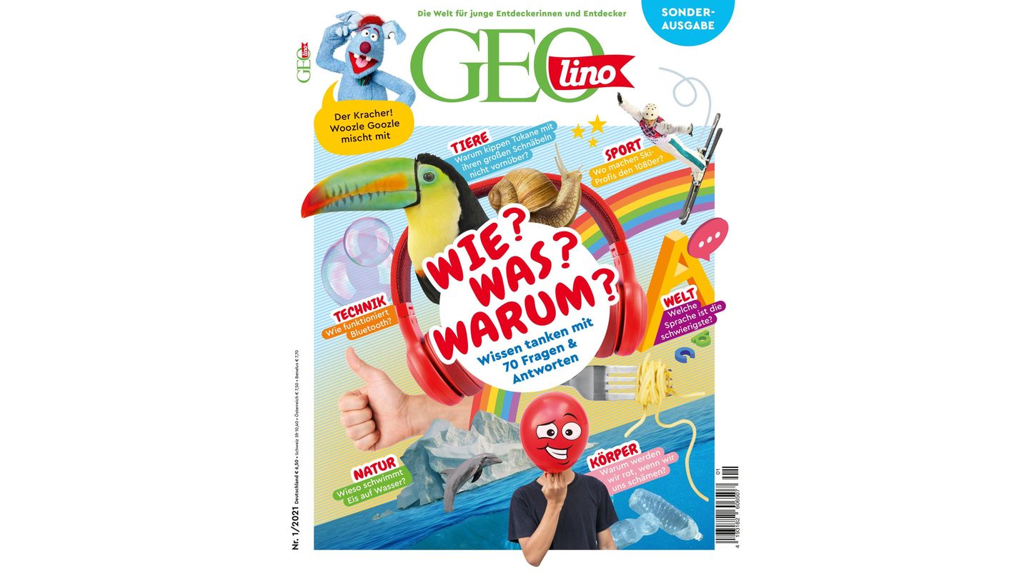 GEOlino Zusatzausgabe "Wie? Was? Warum?"