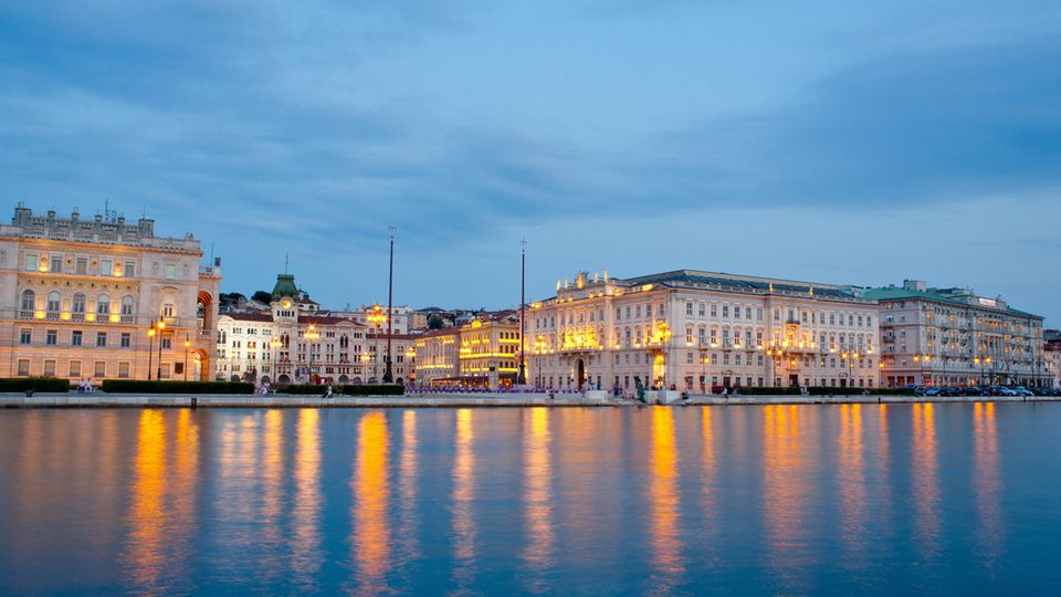 Piazza unità d'Italia in Trieste