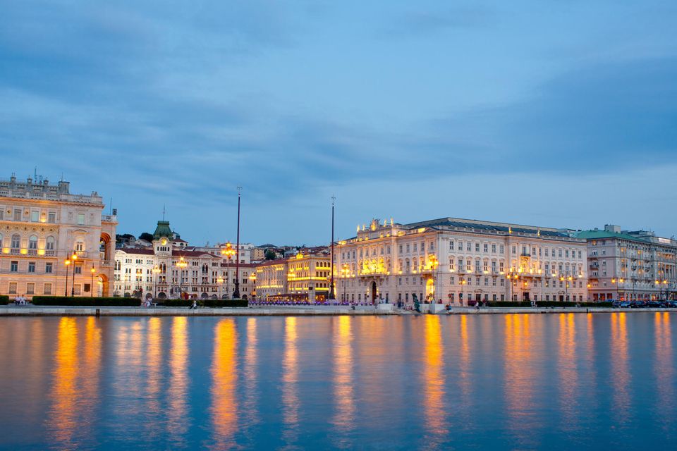 Piazza unità d'Italia in Trieste