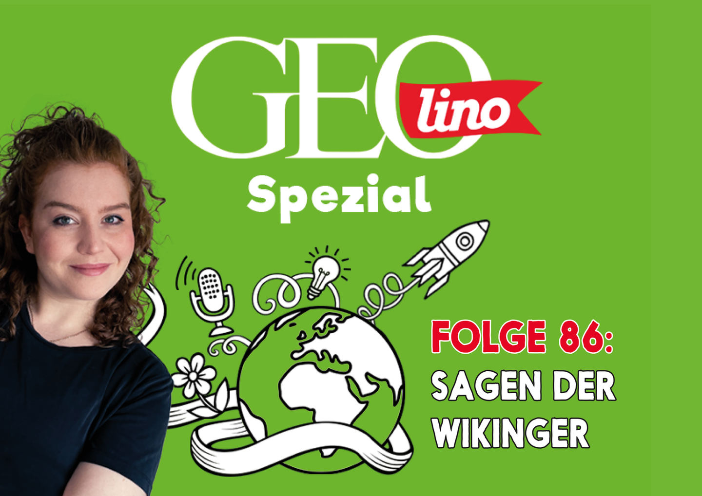 In Folge 86 unseres GEOlino-Podcasts geht es um die Sagen der Wikinger