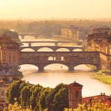 Florenz im Abendlicht