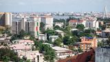 Blick auf die Stadt Lagos, Nigeria