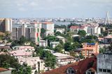 Blick auf die Stadt Lagos, Nigeria
