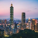 Taipei am Abend, Taiwan