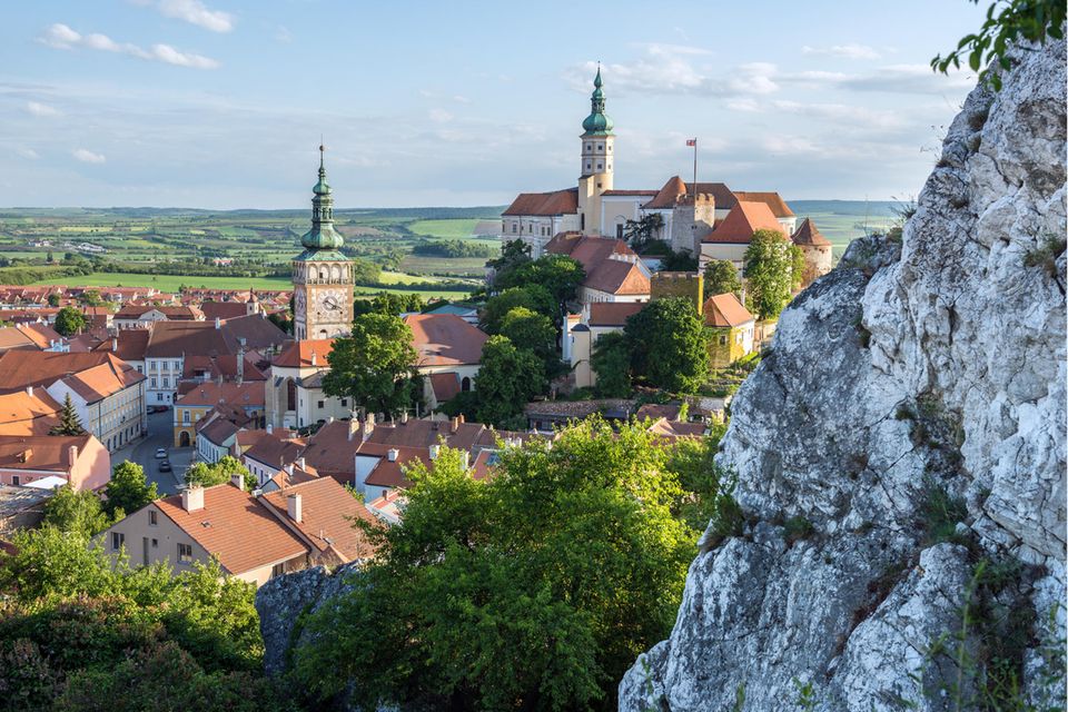 Tschechische Kleinstadt Mikulov  1.4982