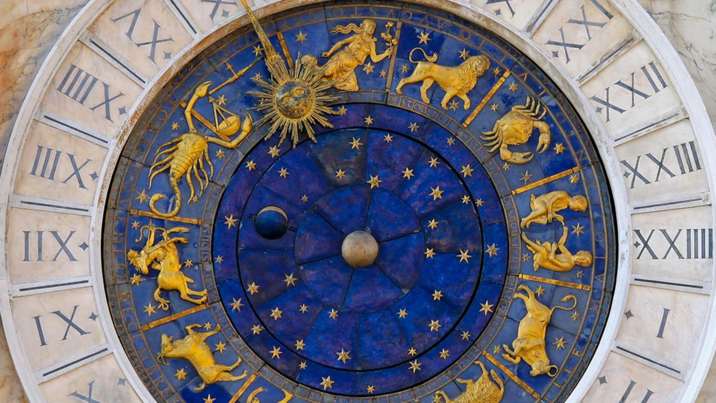 Mechanische Uhren gab es im antiken Römischen Reich natürlich noch nicht, Tierkreiszeichen waren allerdings schon bekannt (hier der Uhrturm von St. Marco in Venedig)