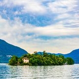 Blick auf die Brissago Inseln im Laggo Maggiore