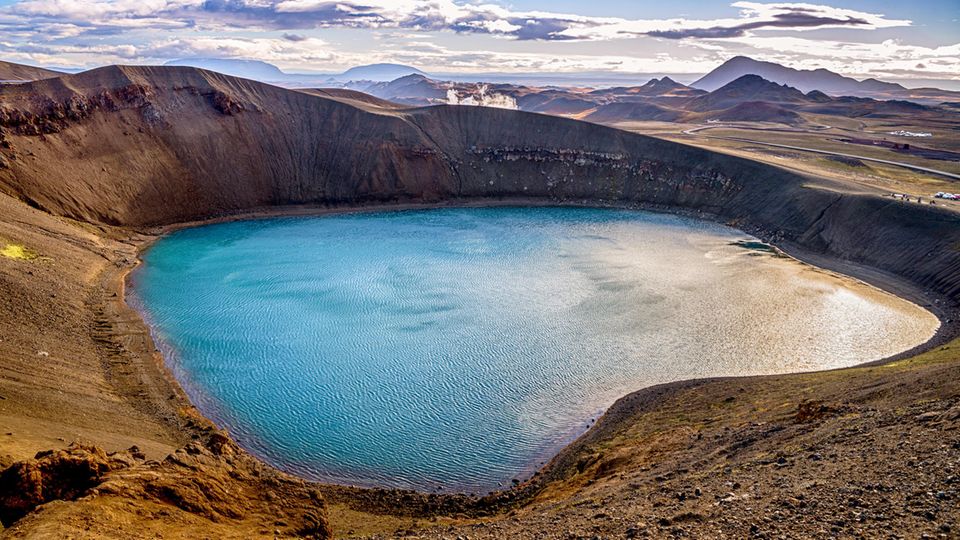 Viti-Krater auf Island Viti-Krater auf Island