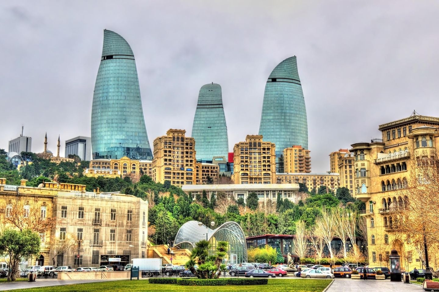 Stadtzentru von Baku