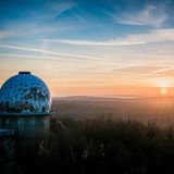 Sonnenuntergang Teufelsberg Berlin