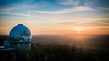 Sonnenuntergang Teufelsberg Berlin