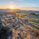 Sonnenuntergang Hoher Dörnberg