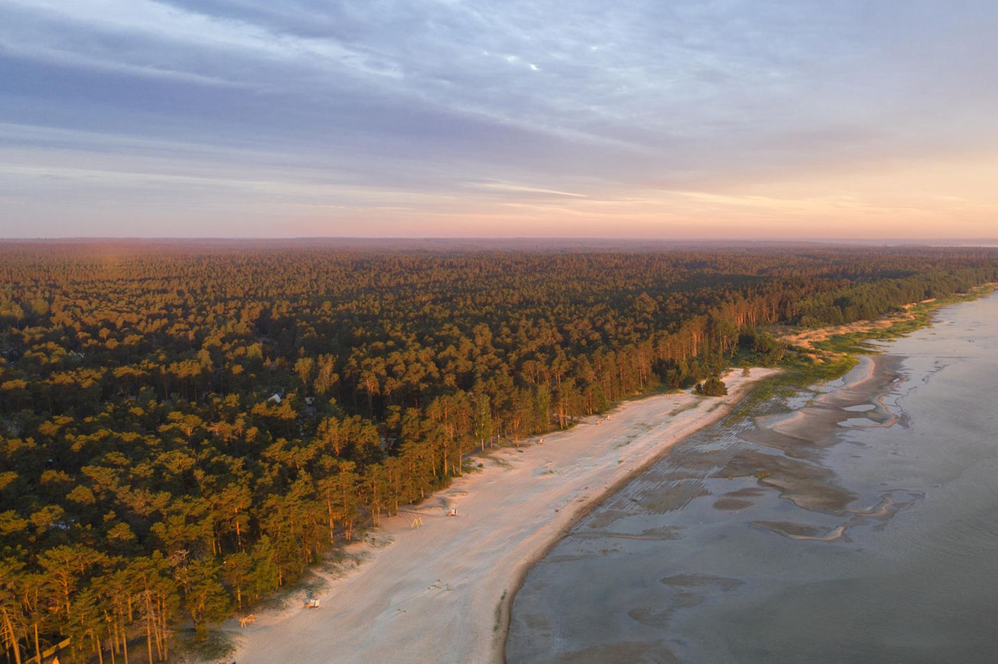 Strand von Võsu Võsu Strand im Lahemaa Nationalpark