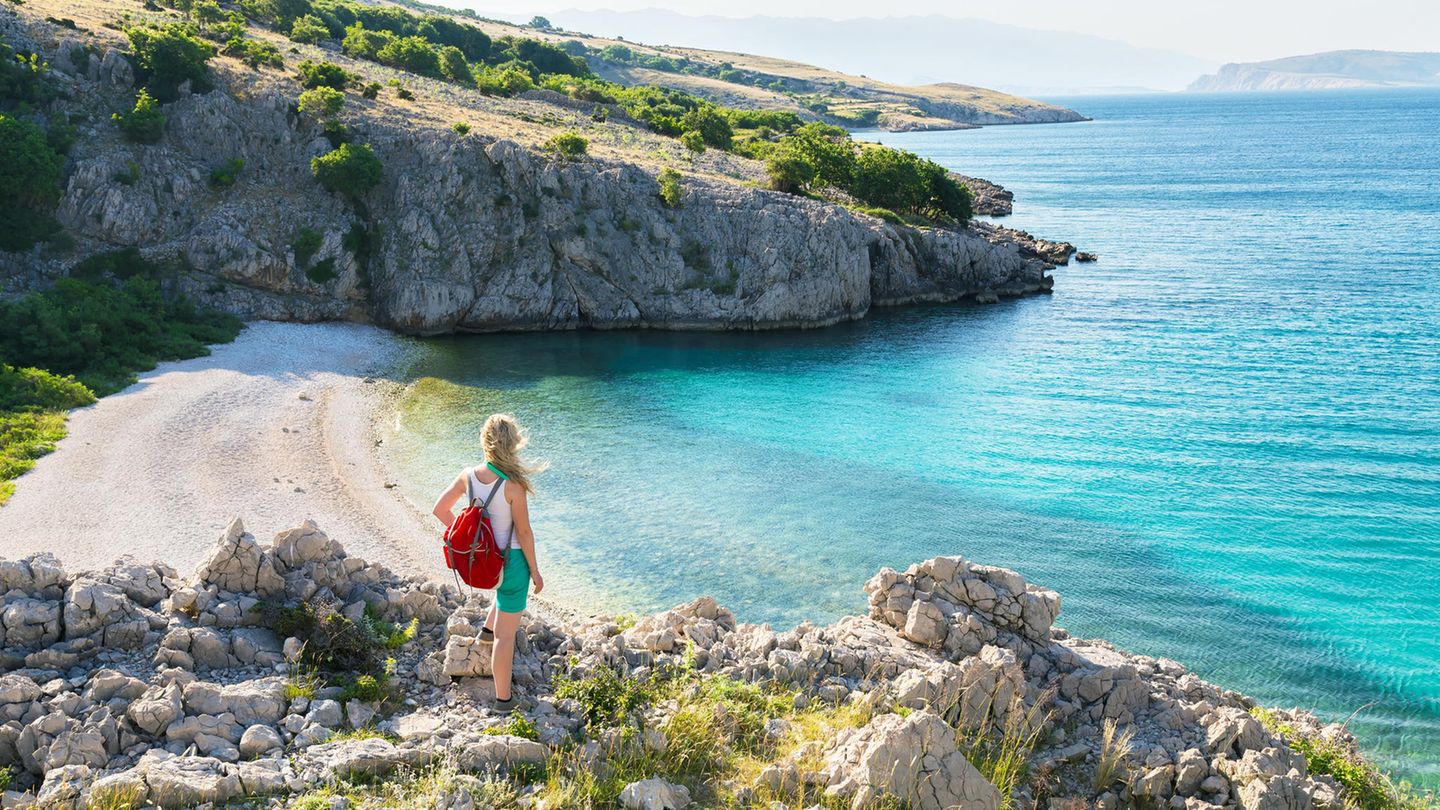 Strand in Kroatien