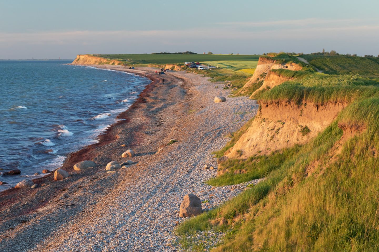 Steilküste, Ostsee