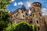 Schloss Wernigerode mit Sonnenschein