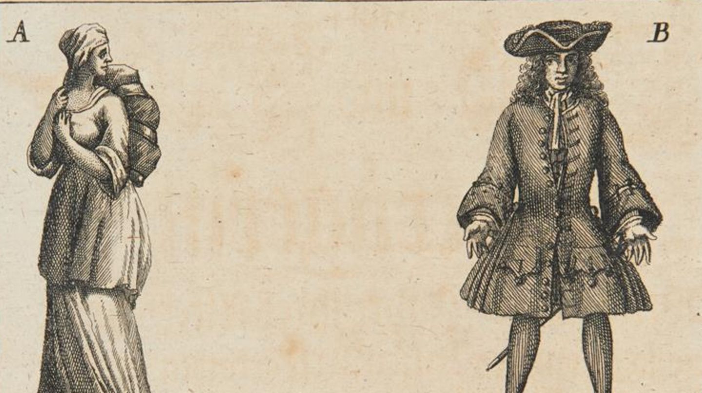 1720 diffamierte eine Broschüre Catharina Linck, die sich als Anastasius Rosenstengel ausgegeben hatte, als "Land-und Leute-Betrügerin"