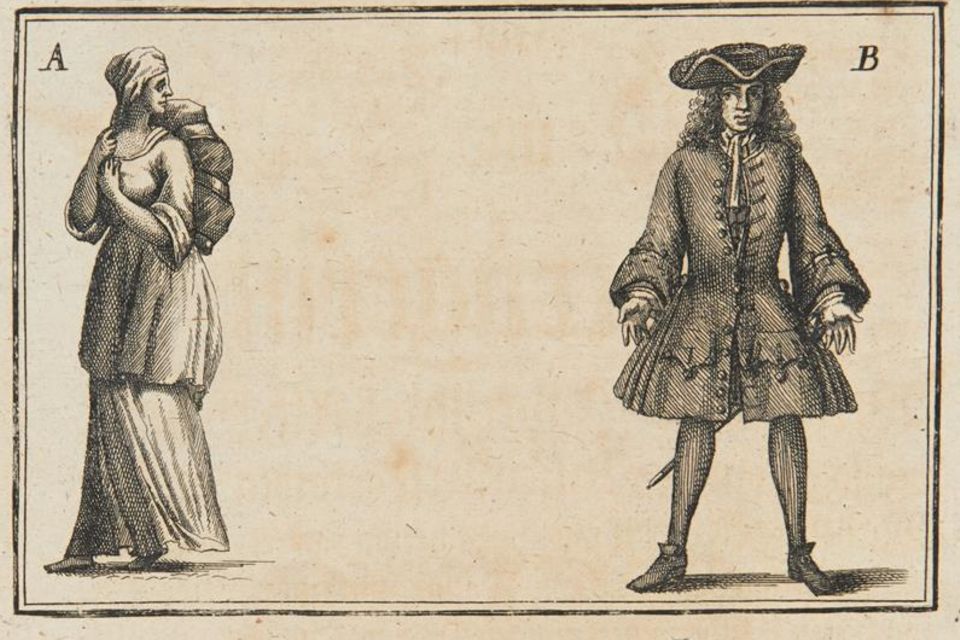 1720 diffamierte eine Broschüre Catharina Linck, die sich als Anastasius Rosenstengel ausgegeben hatte, als "Land-und Leute-Betrügerin"