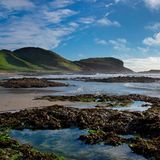 Kenavara Bay auf der Insel Tiree, Innere Hebriden