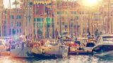 Segelyachten im Hafen von Cannes
