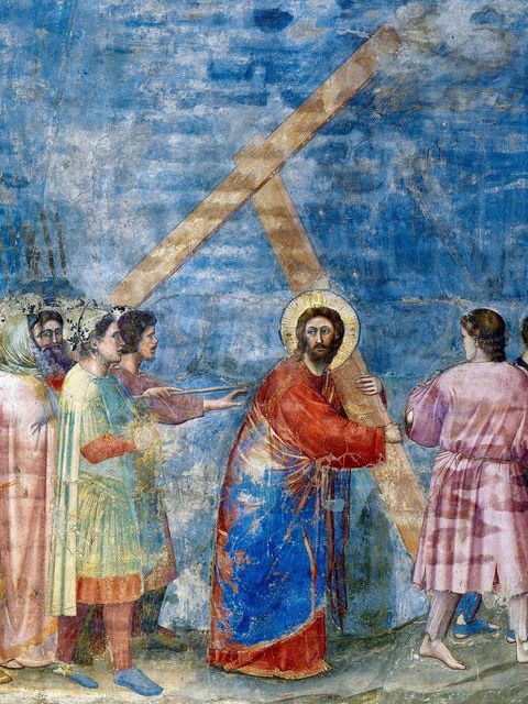 Weil Jesus ein neues Reich verkündet, erscheint er als Gefahr auch für die weltliche Macht. Roms Präfekt Pontius Pilatus verurteilt ihn zum Tod. Das Marterwerkzeug muss Jesus selbst tragen