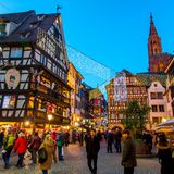 Weihnachtszauber in der Altstadt von Straßbourg