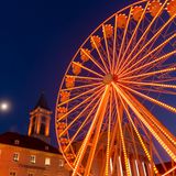Riesenrad auf dem Weihnachtsmarkt Karlsruhe