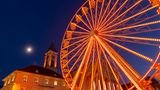 Riesenrad auf dem Weihnachtsmarkt Karlsruhe