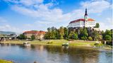 Schloss Decin an der Elbe