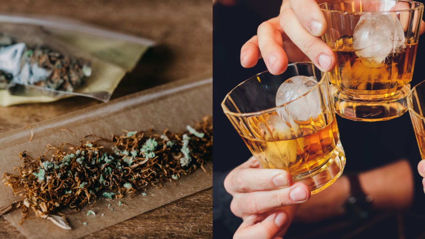 Alkohol und Cannabis: Was ist schädlicher? - [GEO]