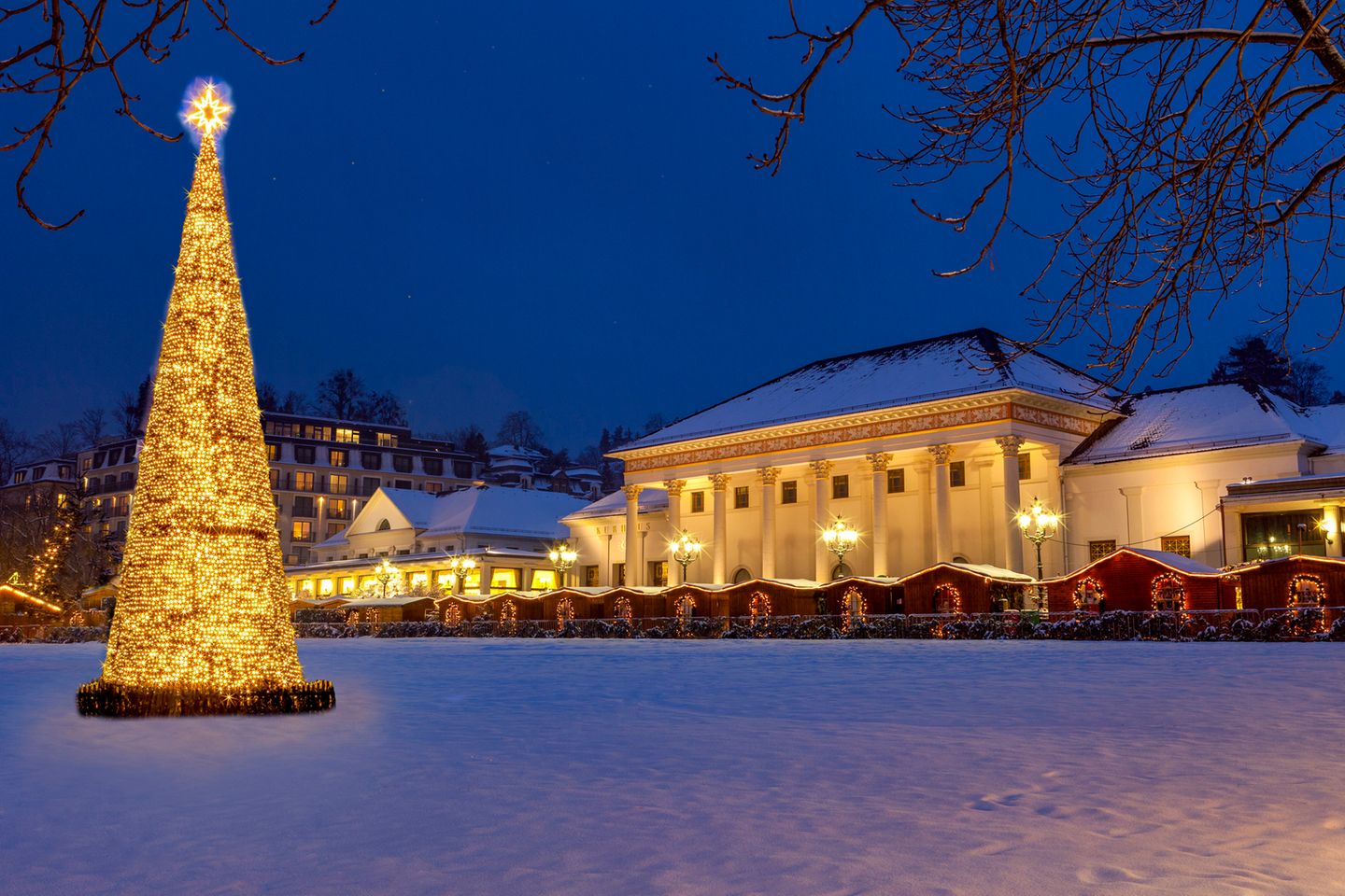 Baden-Badener Christkindelsmarkt, Deutschland Baden-Badener Christkindelsmark