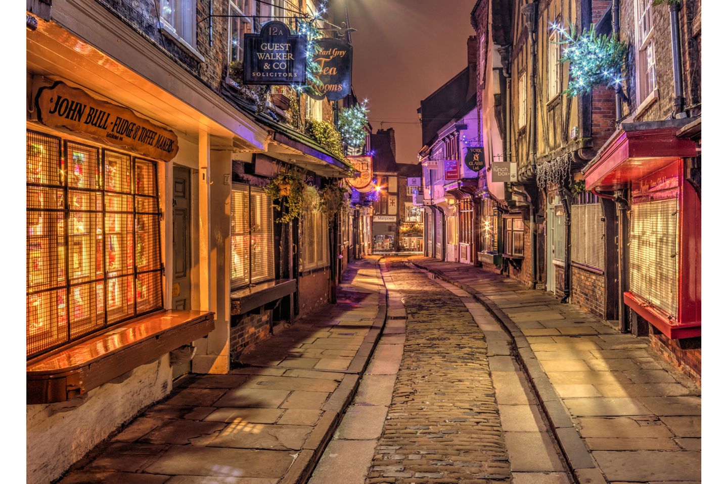 Die Straße The Shambles in York The Shambles York