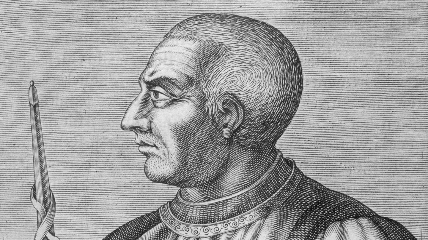 Hundertjähriger Krieg: Ausgesprochen hässlich soll Bertrand de Guesclin schon in jungen Jahren gewesen sein. Früh bewährt er sich als furchtloser Krieger, zunächst in Turnieren, dann im Kampf gegen die Engländer, steigt so zum Nationalhelden auf