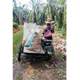 Insgesamt 250 Tonnen Plastikabfall wollen sie sammeln und verbauen.