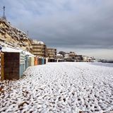 Strand von Broadstairs im Winter