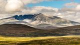 Blick auf den Snøhetta im Dovrefjell-Sunndalsfjella-Nationalpark