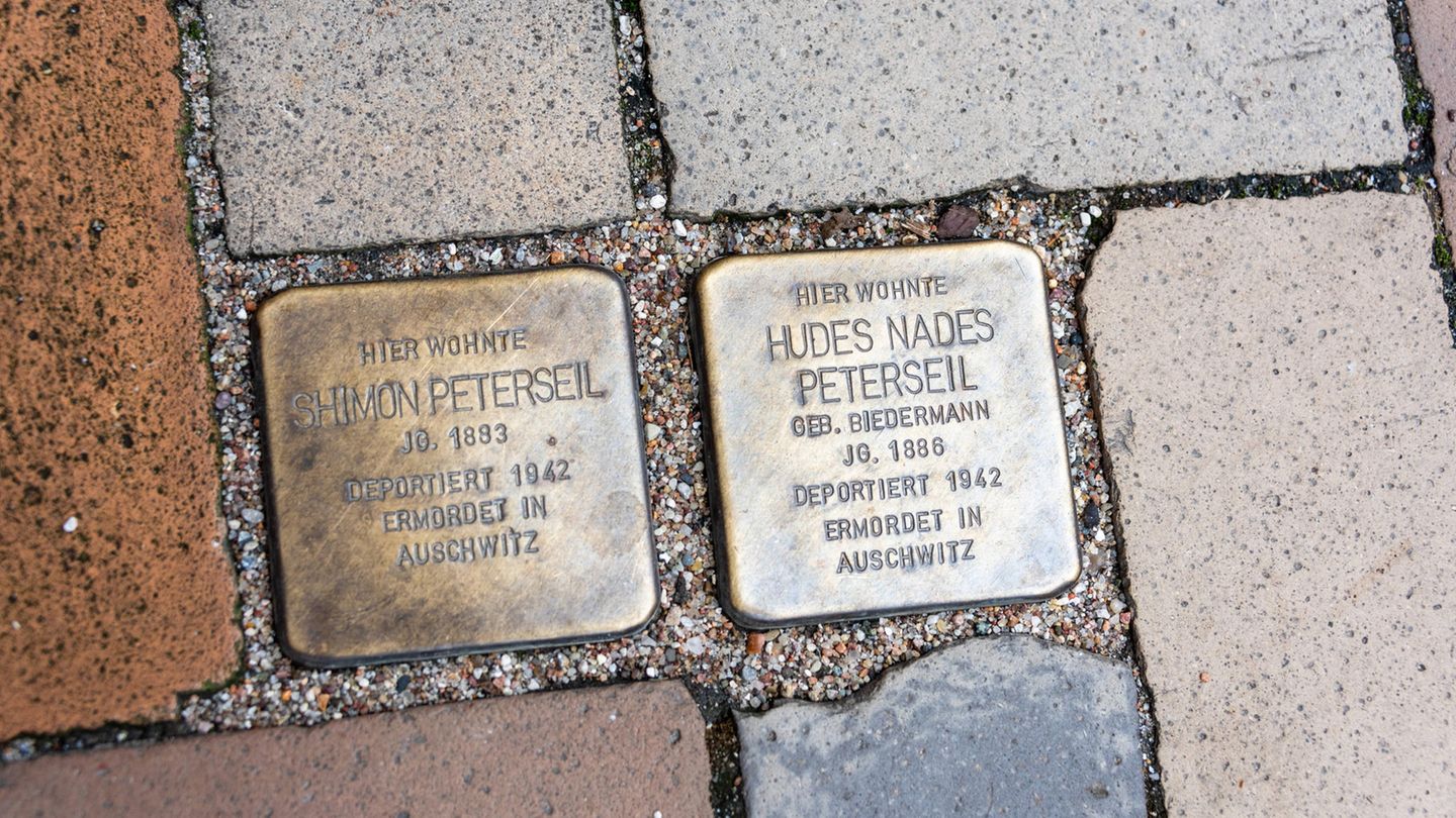 Die App von Nicola Andersson scannt die Inschriften der Stolpersteine und verrät Informationen über die früheren Bewohner und Bewohnerinnen