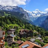Wengen in der Schweiz