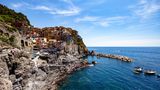Bute Häuser in Manarola