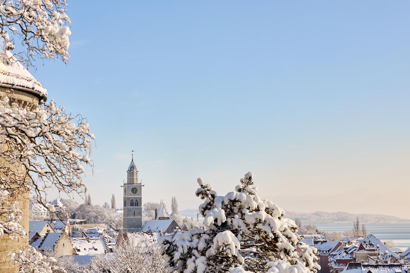 Überlingen im Winter