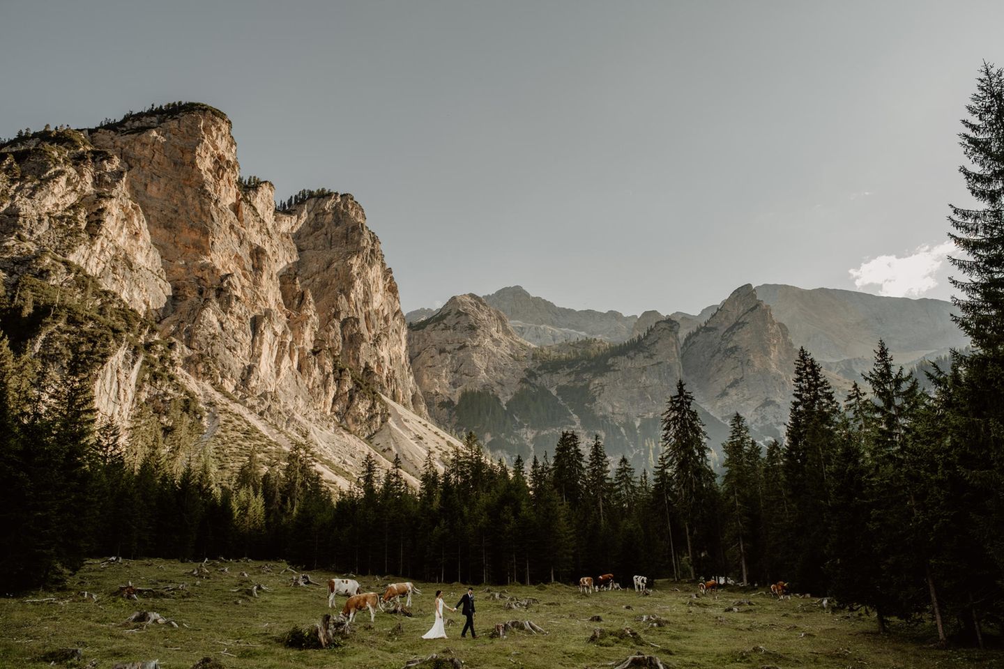 Wedding Photographer of the Year: Matt Porteous ist der Mann hinter den Fotos. Für seine Bilder ist er schon mehrfach ausgezeichnet worden. Er möchte mit seinen Fotografien die Geschichte der Hochzeiten erzählen – auch mal zwischen Kühen und vor einer atemberaubenden Kulisse. Matt Porteous ist der Mann hinter den Fotos. Für seine Bilder ist er schon mehrfach ausgezeichnet worden. Er möchte mit seinen Fotografien die Geschichte der Hochzeiten erzählen – auch mal zwischen Kühen und vor einer atemberaubenden Kulisse.